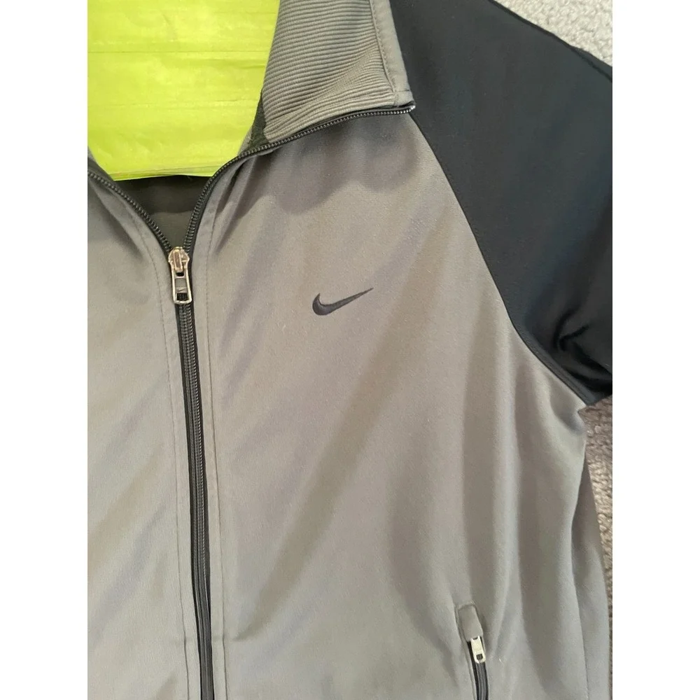 Nike The Athletic Dept. Full Zip Track Jacket Men's‎ Black and Gray